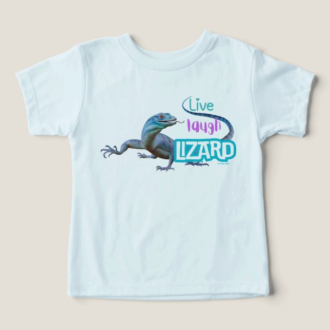 Live Laugh Lizard Toddler T-shirt (Design Front)