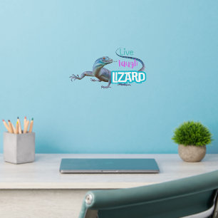 Live Laugh Lizard Wall Decal