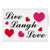 Live, Laugh, Love (Front Horizontal)