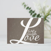 LIVE LAUGH LOVE (Standing Front)