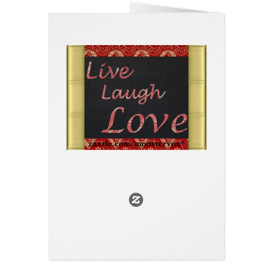 Live Laugh Love (Back)