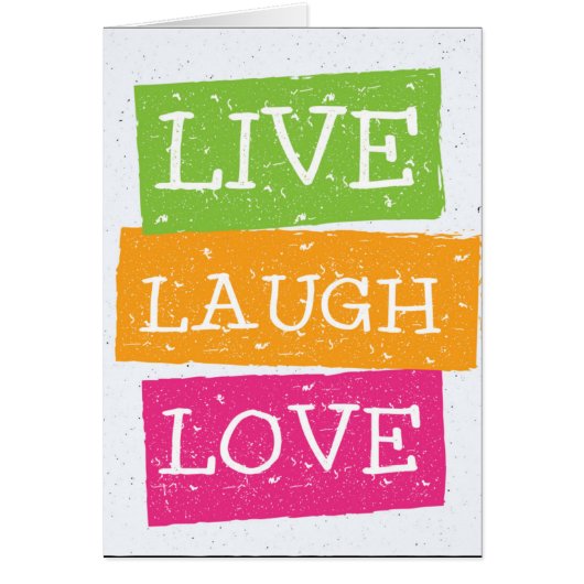 Live Laugh Love 2 Cards (Front)