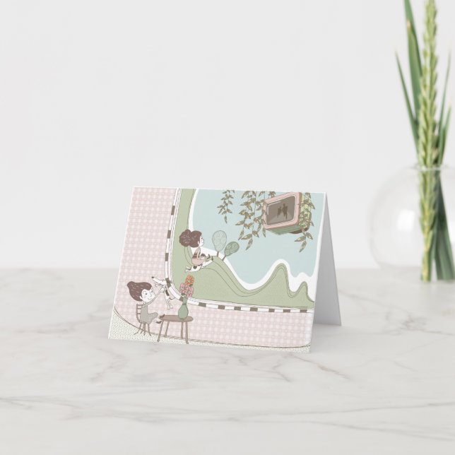 Live Laugh Love #3 Greeting Card (Front)