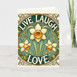 Live Laugh Love                                    Card
