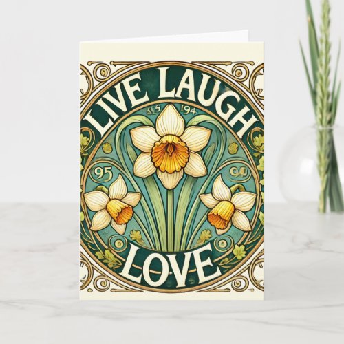 Live Laugh Love                                    Card