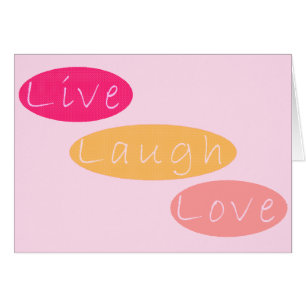 Live Laugh Love Cards