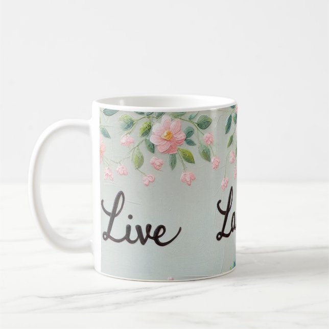 Live, Laugh, Love Coffee Mug (Left)