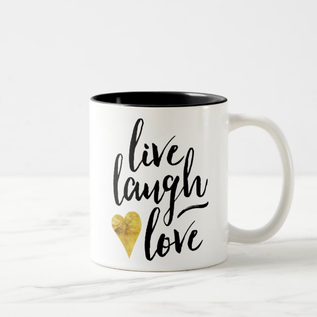 Live Laugh Love Coffee Mug (Right)