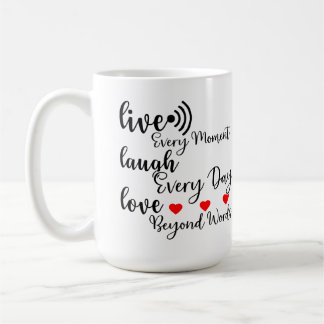 LIVE LAUGH LOVE COFFEE MUG