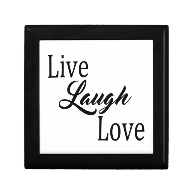 Live Laugh Love Jewelry Box (Front)