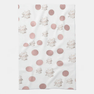 Live Laugh Love Kitchen Hand Towel