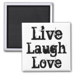 Live, Laugh, Love Magnet at Zazzle