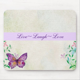 Live, Laugh, Love Mouse Pad