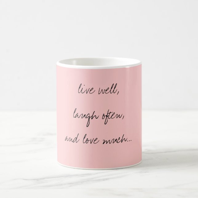 LIVE, LAUGH, LOVE MUG (Center)