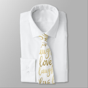 Live Laugh Love Neck Tie