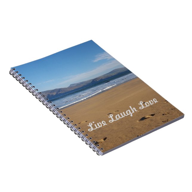 Live laugh love notebook (Right Side)