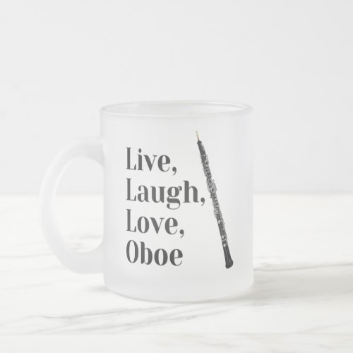 Live Laugh Love Oboe quote Oboist   Coffee Mug