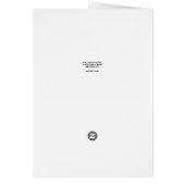 LIVE, LAUGH, LOVE PONY - BLANK CARD (Back)