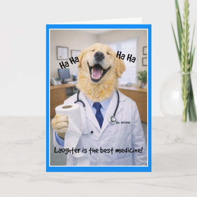 Live, Laugh Love& Poop Get Well Card  TPA-2 (Front)