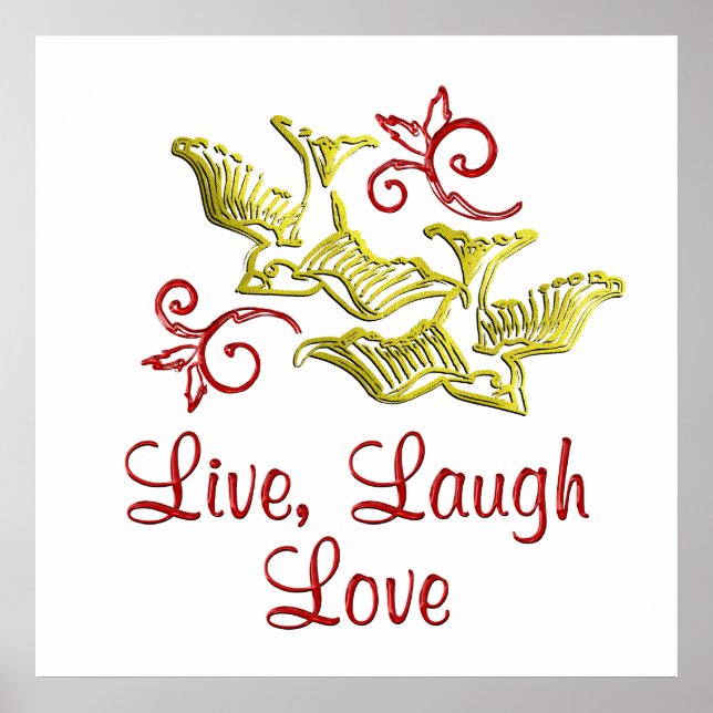 LIVE LAUGH LOVE POSTER (Front)