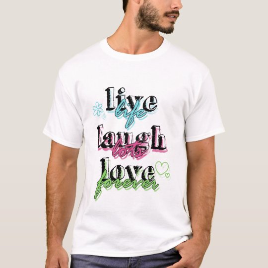 Live Laugh Love premium t shirt