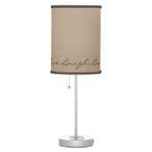 Live Laugh Love Table Lamp (Right)