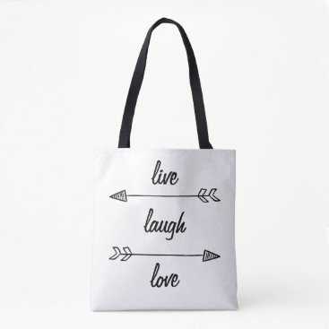 Live, Laugh, Love Tote Bag Live, Laugh, Love Tote Bag