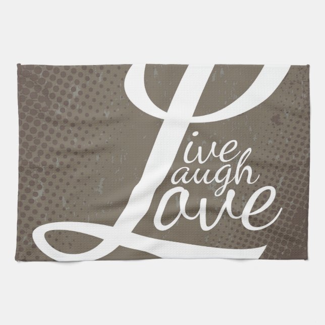 LIVE LAUGH LOVE TOWEL (Horizontal)