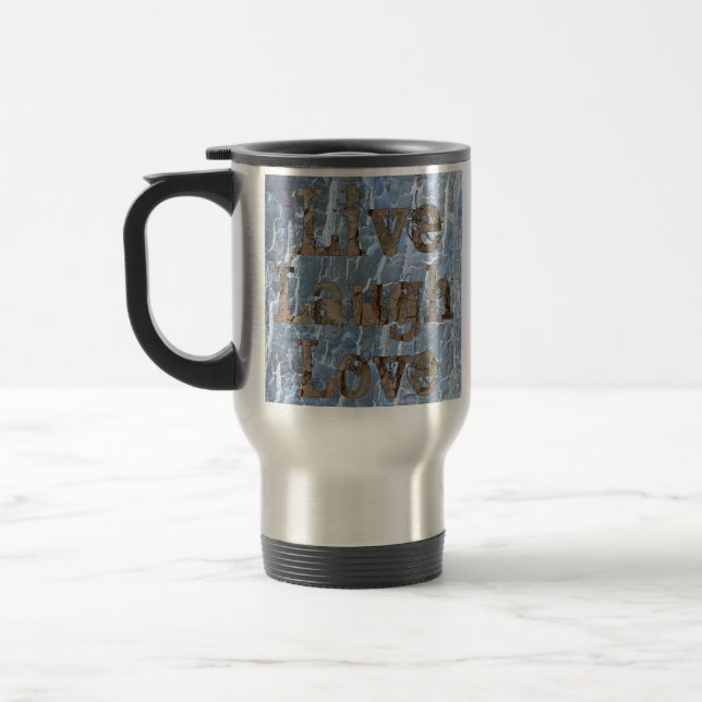 Live, Laugh, Love Travel Mug (Left)