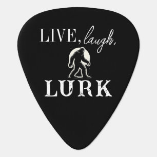Live, Laugh, Lurk Guitar Pick