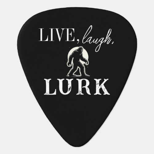 Live Laugh Lurk Guitar Pick