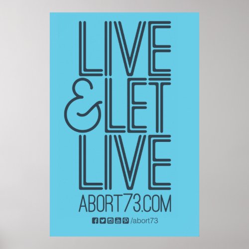 Live  Let Live Poster Abort73com