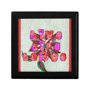 "Live Life Large" Art Print Gift Box