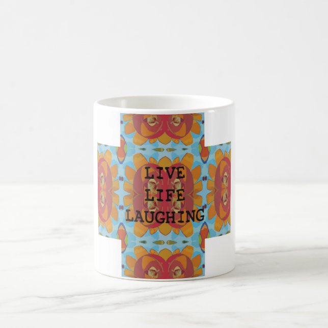 Live Life Laughing Mug (Center)