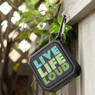 Live Life Loud Bluetooth Speaker
