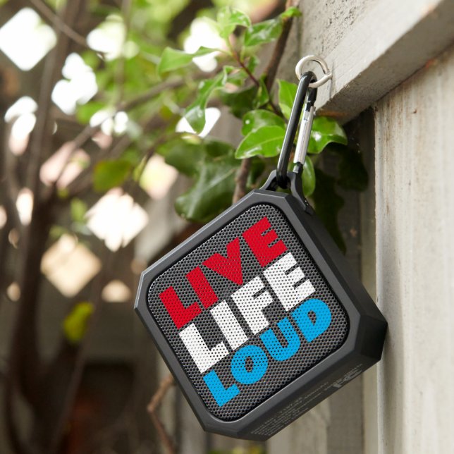 Live Life Loud Bluetooth Speaker (Inisitu)