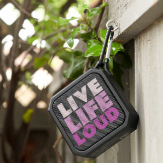 Live Life Loud Bluetooth Speaker