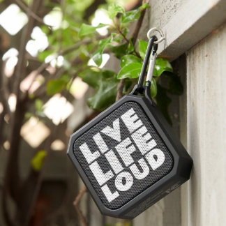 Live Life Loud Bluetooth Speaker