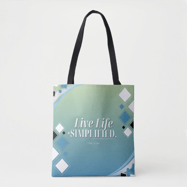 Live Life Simplified Tote (Front)