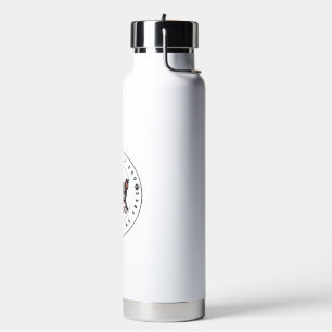 Live Like a Dog Be Fearless Be Free Water Bottle