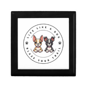 Live Like a Dog Blaze Your Trail Gift Box