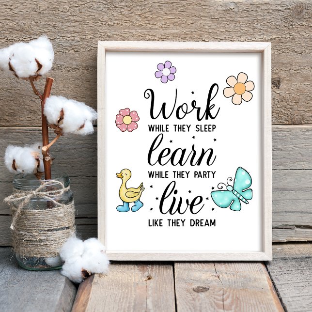 Live Like They Dream Poster (Creator Uploaded)