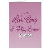 Live Long and Play Bunco (Front)