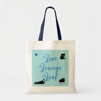 Live Lounge Loaf Cats Tote Bag