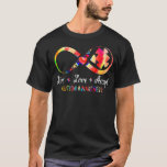Live Love Accept Autism Awareness Infinity Puzzle  T-Shirt