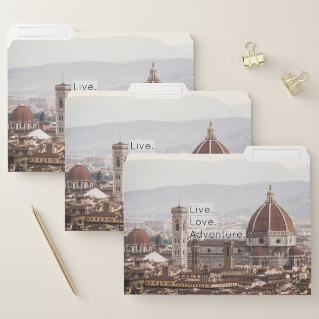 Live Love Adventure File Folders (Set)