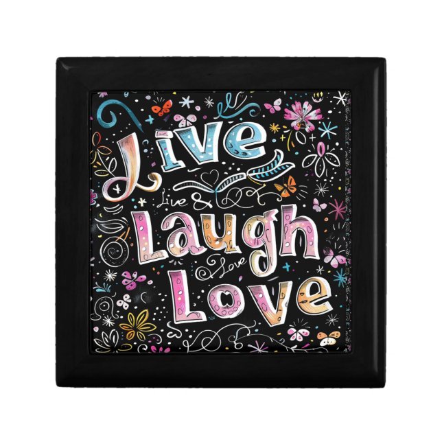 Live, Love and Laugh Gift Box (Front)