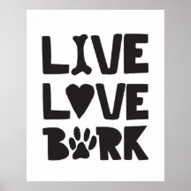 Live Love Bark Happy Bark Dogs Bark Quotes K9 Quot