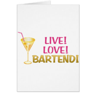 Live! Love! Bartend! Cards