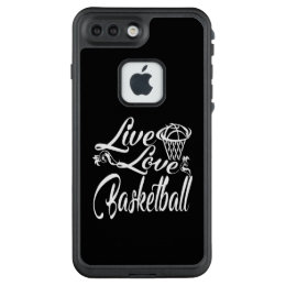 LIVE - LOVE - BASKETBALL LifeProof FRĒ iPhone 7 PLUS CASE